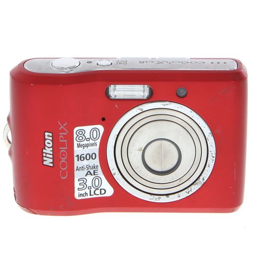 Nikon Coolpix L18 Digital Camera, Red {8.0MP}