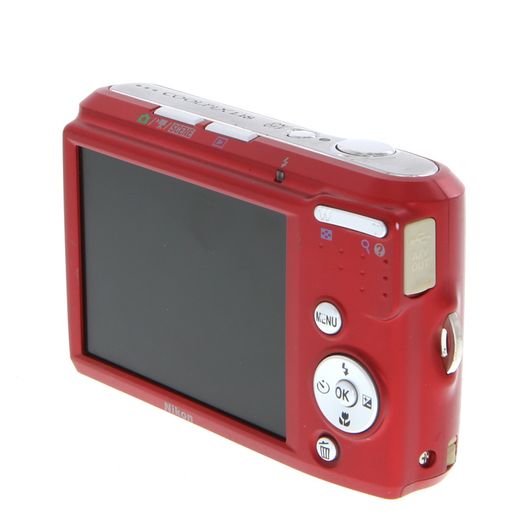 Nikon Coolpix L18 Digital Camera, Red {8.0MP}