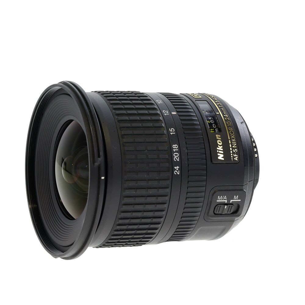 Nikon AF-S DX Nikkor 10-24mm f/3.5-4.5 G ED Autofocus APS-C Lens, Black