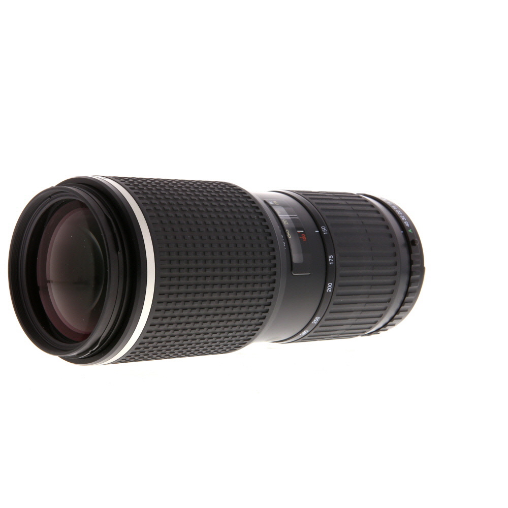 Pentax 150-300mm f/5.6 smc PENTAX-FA 645 ZOOM ED (IF) Autofocus Lens for Pentax 645N, Black