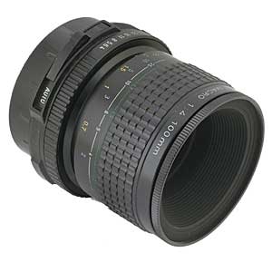 Pentax 100mm F/4 SMC Macro Late Lens For Pentax 6X7 Series
