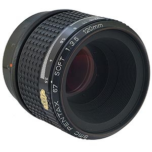 Pentax 120mm F/3.5 Soft SMC Late Lens For Pentax 6X7 Series