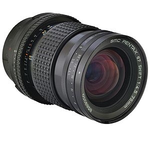 Pentax 75mm F/4.5 SMC Shift Late Lens For Pentax 6X7 Series