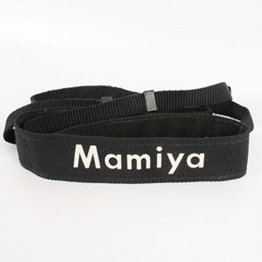 Mamiya 645 Strap, Black Printed White, Fiber