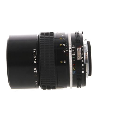 Nikon 135mm f/2.8 NIKKOR AI Manual Focus Lens {52} (f/2.8-32)