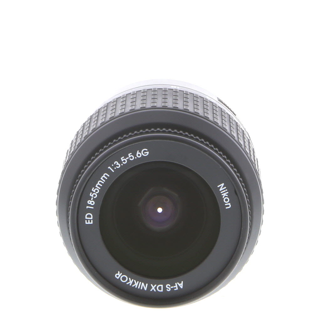 Nikon AF-S DX Nikkor 18-55mm f/3.5-5.6 G ED Autofocus APS-C Lens, Black