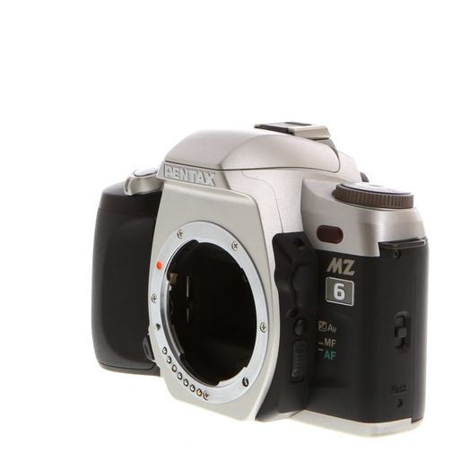 Pentax MZ-6 35mm Camera Body, Chrome