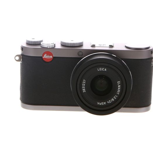 Leica X1 Digital Camera, Steel Gray Anodized {12.2MP} 10420