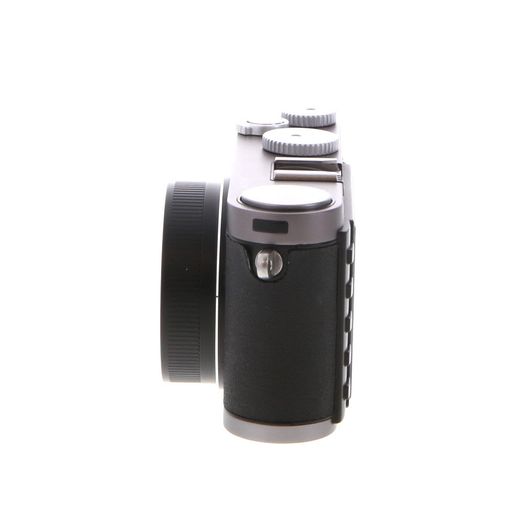 Leica X1 Digital Camera, Steel Gray Anodized {12.2MP} 10420