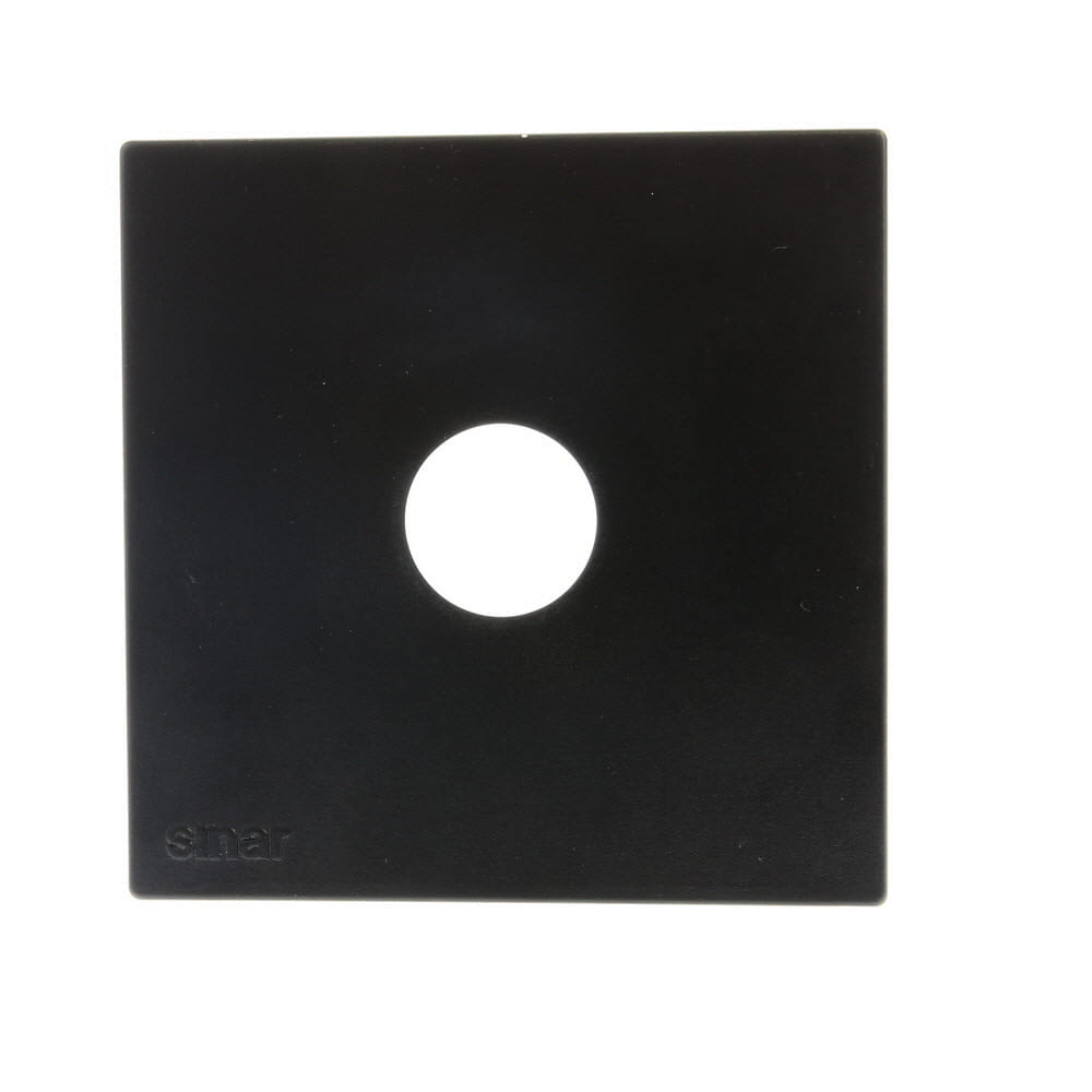 Sinar Horseman/Sinar 4X5 Lens Board, Black, 35 Hole (140x140mm)