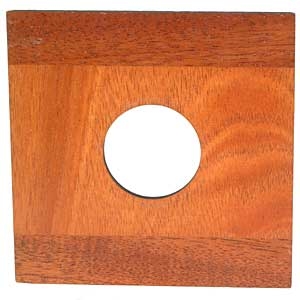 Zone VI Classic (4X4) Wisner 35 Hole Mahogany Lens Board
