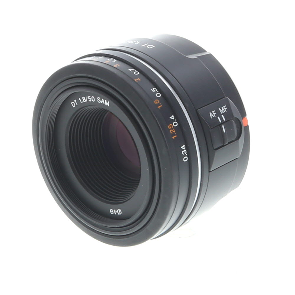Sony 50mm f/1.8 DT SAM A-Mount Autofocus Lens [49]
