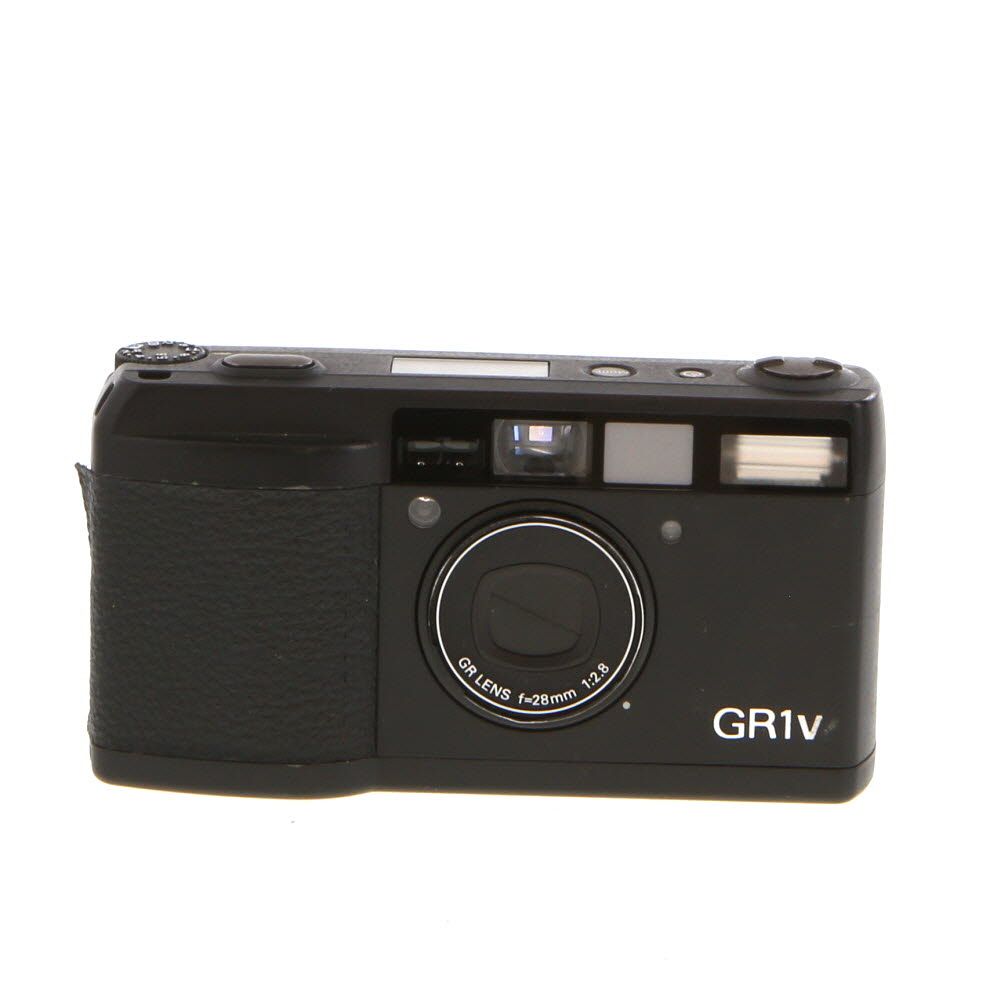 Ricoh GR1V 28 F/2.8 Black 35mm Camera