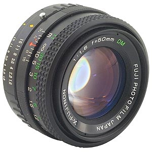 Fujifilm Fuji Fujica 50mm F/1.6 DM X-Fujinon Lens