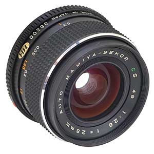 Mamiya Mamiya-Sekor 28mm F/2.8 CS Lens