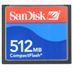 SanDisk 512MB Compact Flash [CF] Memory Card thumbnail