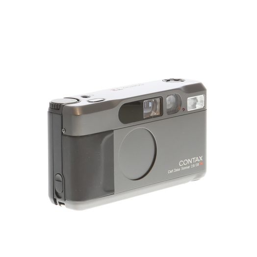Contax T2 35mm Camera, Titanium Black