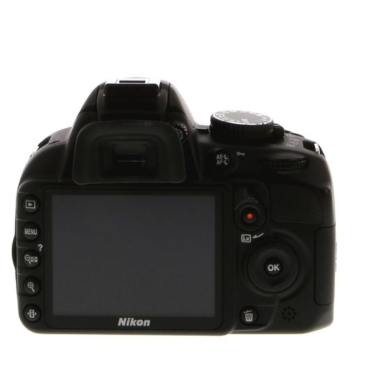 Nikon D3100 DSLR Camera Body, Black {14.2MP}