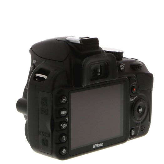 Nikon D3100 DSLR Camera Body, Black {14.2MP}