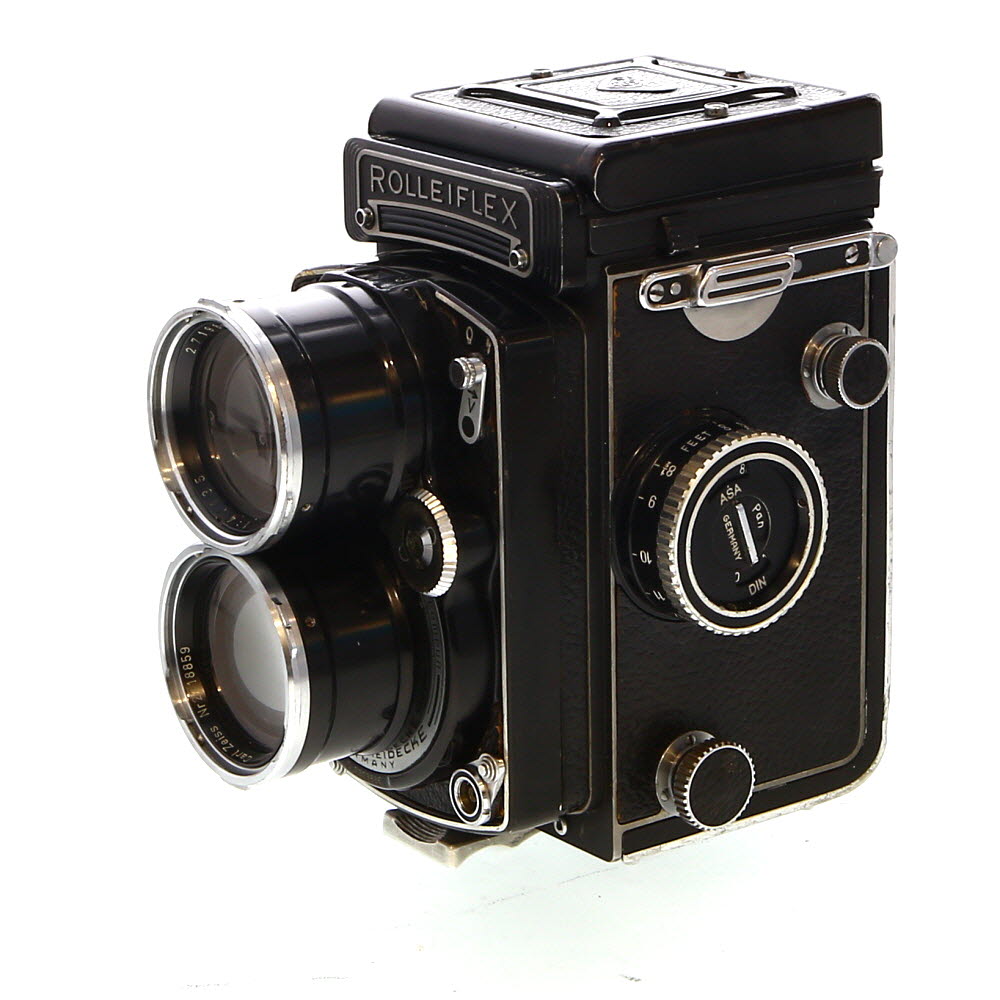 Rollei Tele Rollei (BAY III) Medium Format TLR Camera (Accepts Optical Flat Glass)