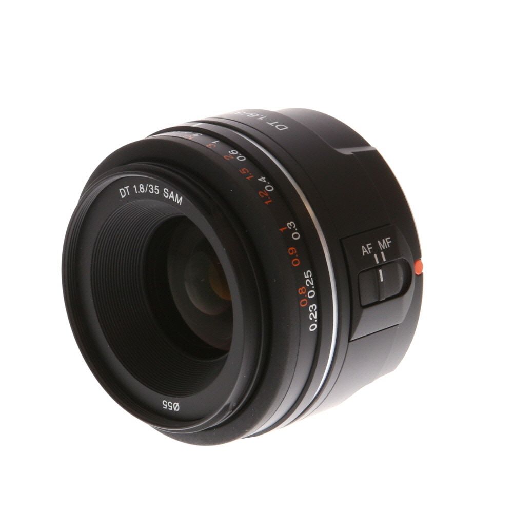 Sony 35mm F/1.8 DT SAM A-Mount Autofocus Lens [55]