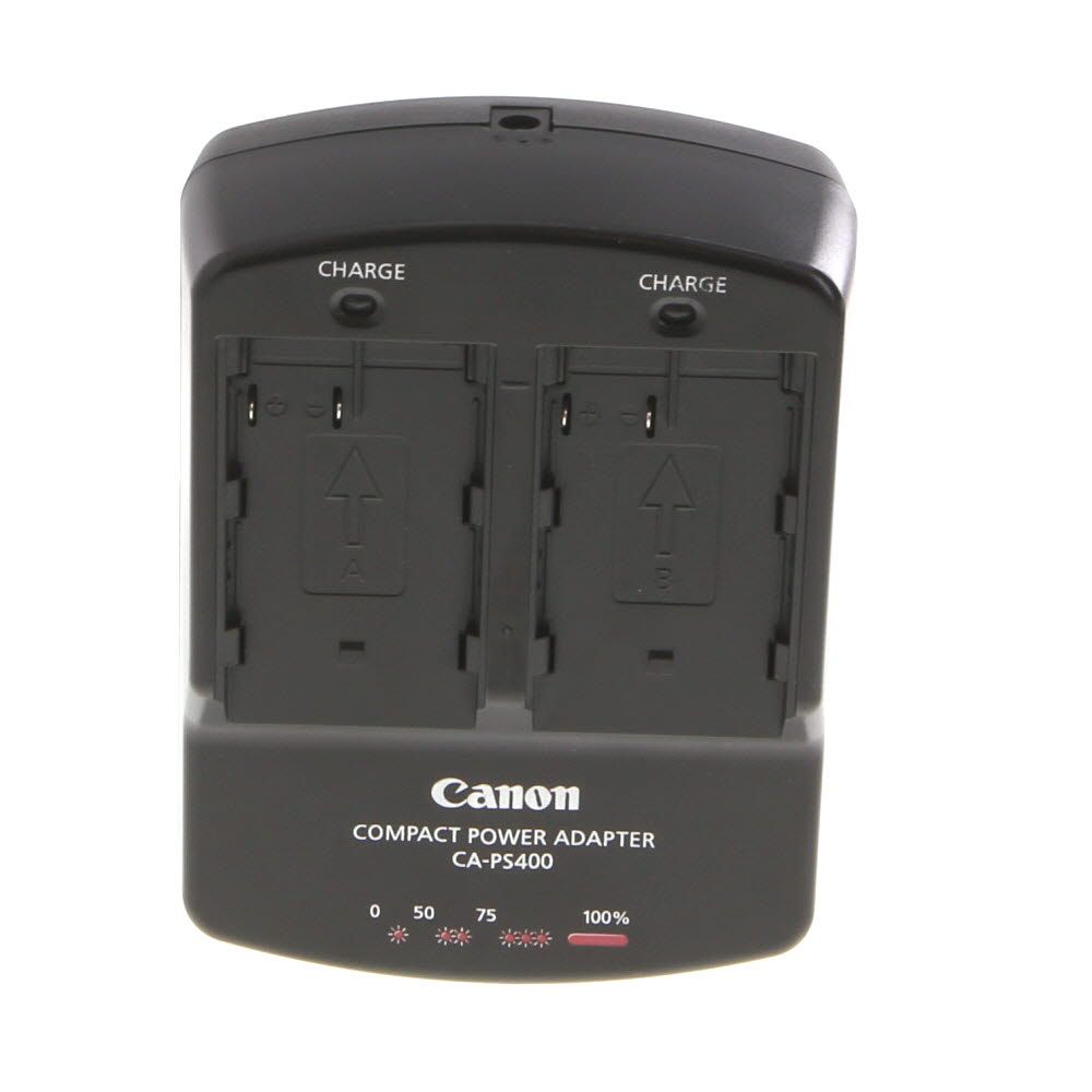 Canon CA-PS400 Dual Battery Compact Power Charger for BP-511, 512