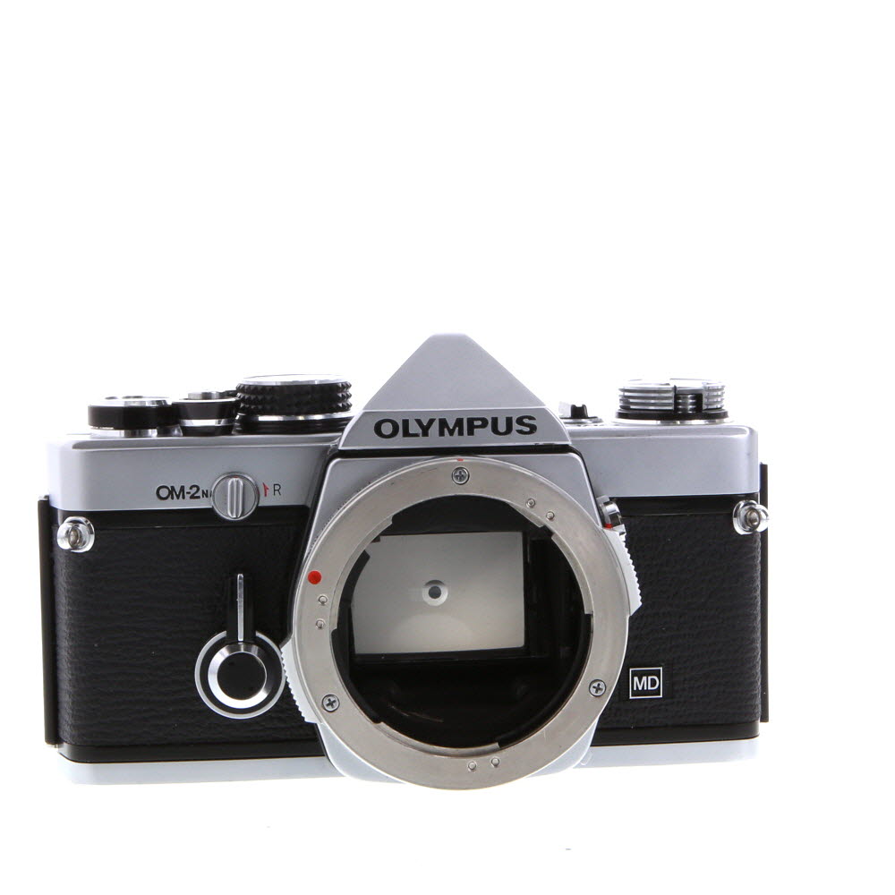 Olympus OM-2N 35mm Camera Body, Chrome (without Shoe)