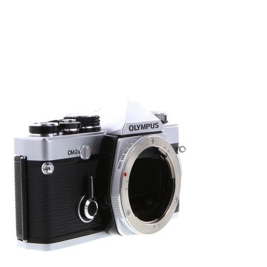 Olympus OM-2N 35mm Camera Body, Chrome (without Shoe)