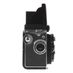Yashica D Medium Format TLR Camera with 80mm F/3.5 Yashikor, Black with Black Leather (120 Film)  thumbnail