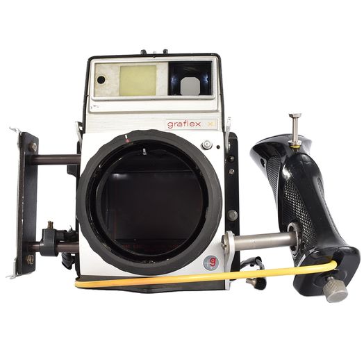Graflex XL Rangefinder Medium Format Camera Body, Chrome with