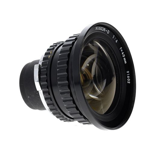 Nikon 40mm F/4 Nikkor-D Lens for Bronica EC, S2 System