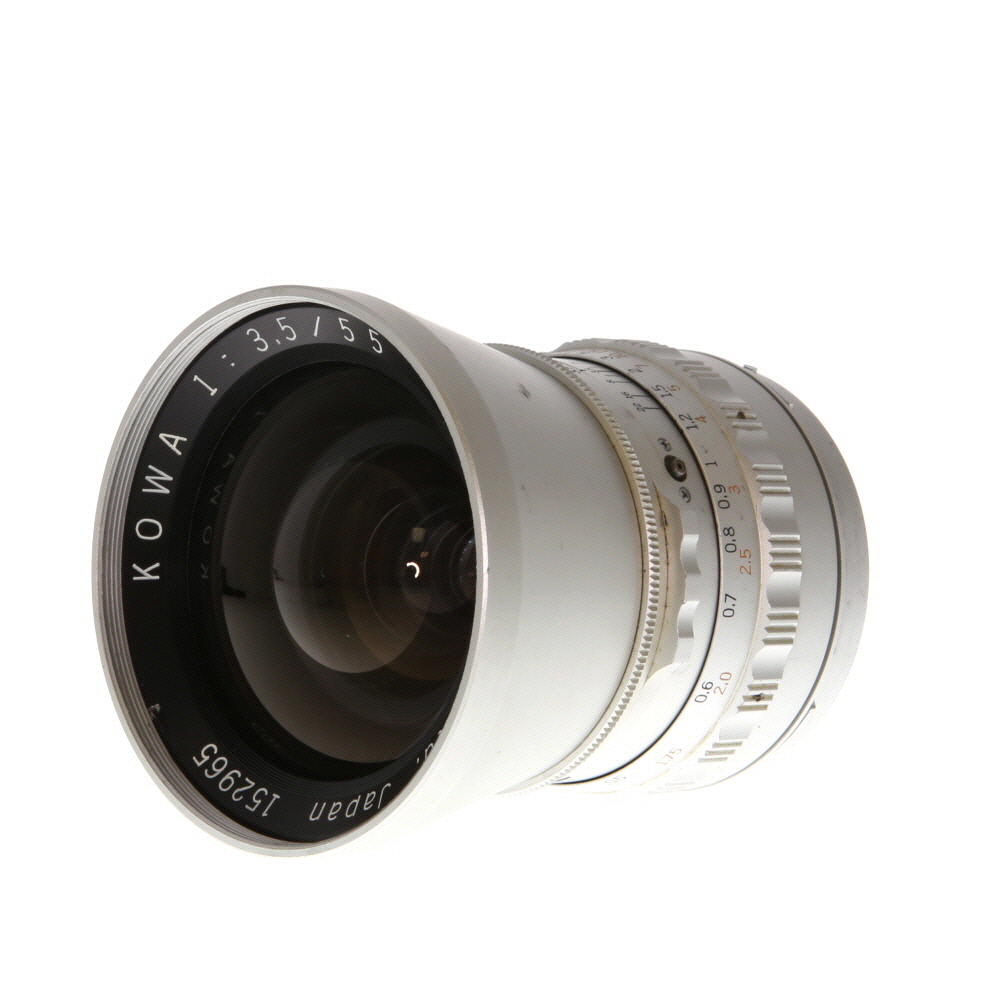 Kowa 55mm f/3.5 Lens for Kowa Six, Super 66, Chrome
