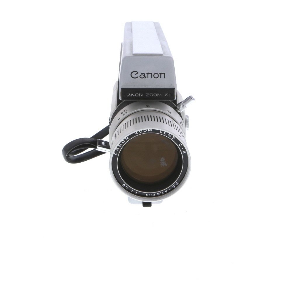 Canon Zoom 518 Super 8 Movie Camera with 9.5-47.5mm f/1.8 Lens