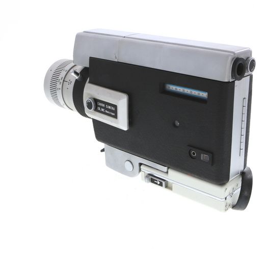Canon Zoom 518 Super 8 Movie Camera with 9.5-47.5mm f/1.8 Lens