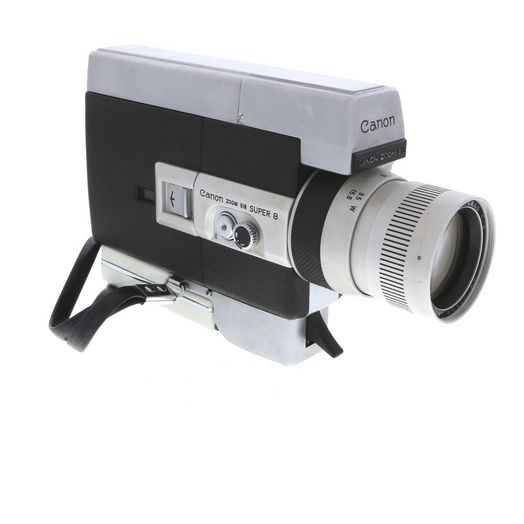 Canon Zoom 518 Super 8 Movie Camera with 9.5-47.5mm f/1.8 Lens
