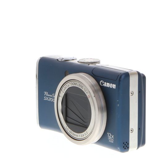 Canon PowerShot SX200 IS Digital Camera, Blue {12.1MP}