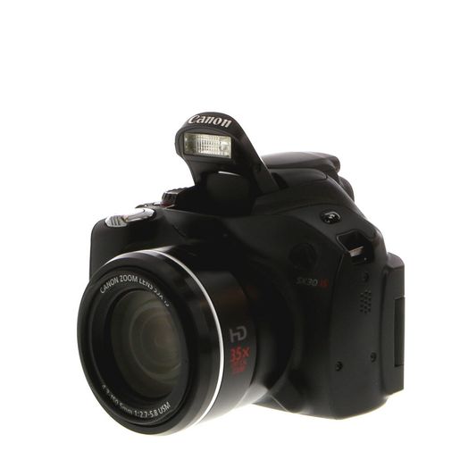 Canon PowerShot SX30 IS Digital Camera, Black {14.1MP}