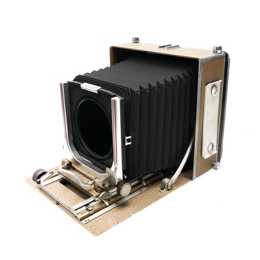 フィルムカメラ Linhof Technika Linhof 5x7 Technika III Folding View Camera, Tan Leather