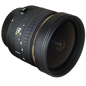 Sigma 8mm f/4 EX Fisheye Lens for Canon EF