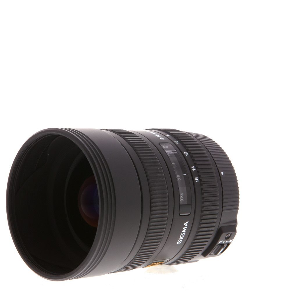 Sigma 8-16mm f/4.5-5.6 DC HSM AF Lens for Nikon APS-C DSLR