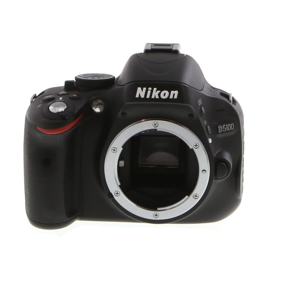 Nikon D5100 DSLR Camera Body, Black {16.2MP}
