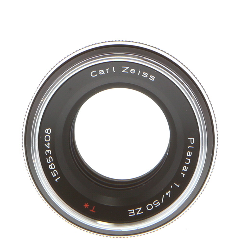Zeiss 50mm f/1.4 Planar ZE T* Manual Focus Lens for Canon EF-Mount