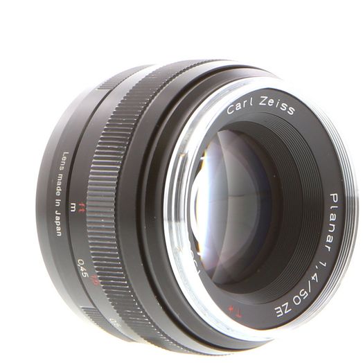 Zeiss 50mm f/1.4 Planar ZE T* Manual Focus Lens for Canon EF-Mount