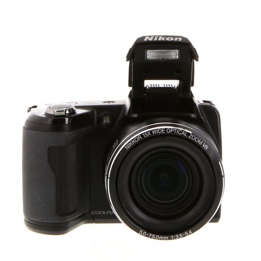 Nikon Coolpix L110 Digital Camera, Black {12.10MP} Requires 4/AA