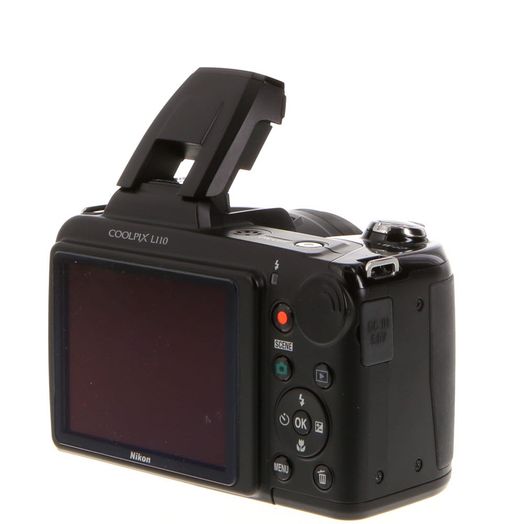 Nikon Coolpix L110 Digital Camera, Black {12.10MP} Requires 4/AA