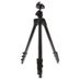 Manfrotto 7302YB Aluminum Tripod with Quick Release Clamp Integrated Ball Head, Center Column, 4-Section, Black, 14.2-56.7 in.  thumbnail