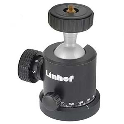 Linhof Profi Ballhead II Tripod Head, 63mm Base, 42mm Platform (3676)