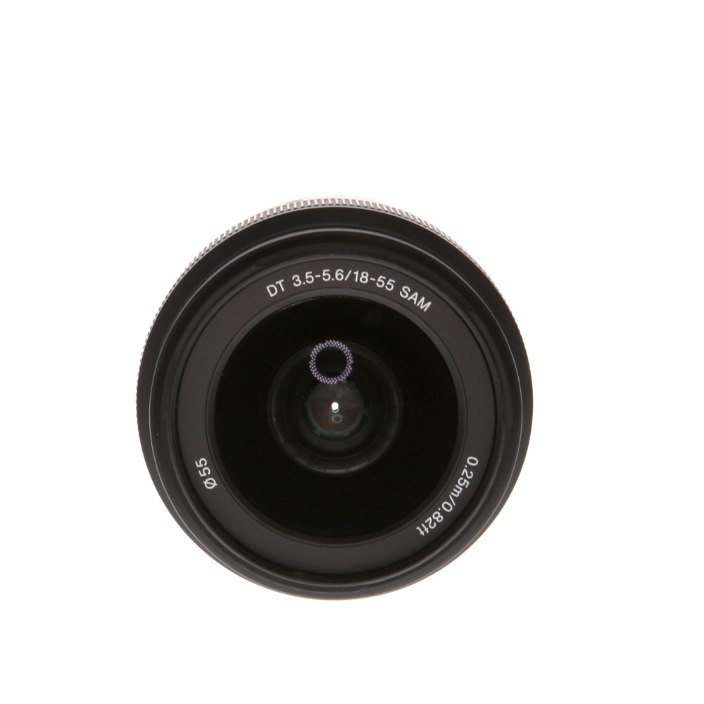 Sony 18-55mm f/3.5-5.6 DT SAM (SAL1855) A-Mount Autofocus Lens [55]