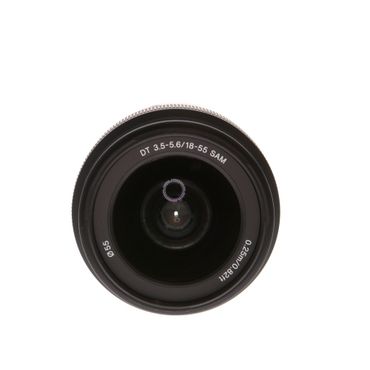 Sony 18-55mm f/3.5-5.6 DT SAM II (SAL18552) A-Mount Autofocus Lens [55]