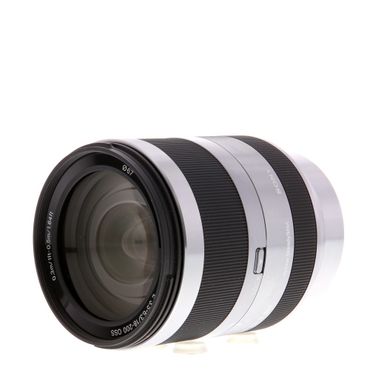 Sony E 18-200mm f/3.5-6.3 OSS Autofocus APS-C Lens for E-Mount, Silver {67} SEL18200